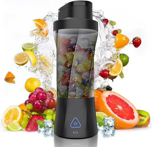 2025 new portable electric wireless juicer USB charging 700ml large-capacity large household juicer Fruit sctional 700ML Blender 0