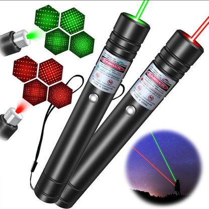 RoyaleGlow Long Range Green Laser Pointer High Power