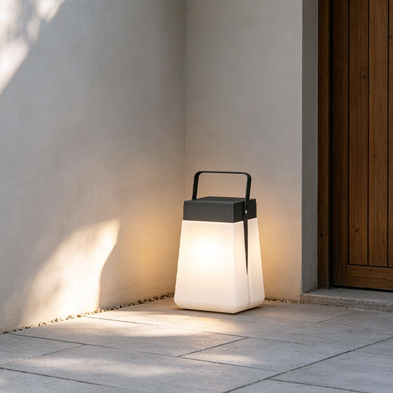 Royelux Solar Outdoor Garden Lanterns - Waterproof LED Table Lamp for Patio & Deck