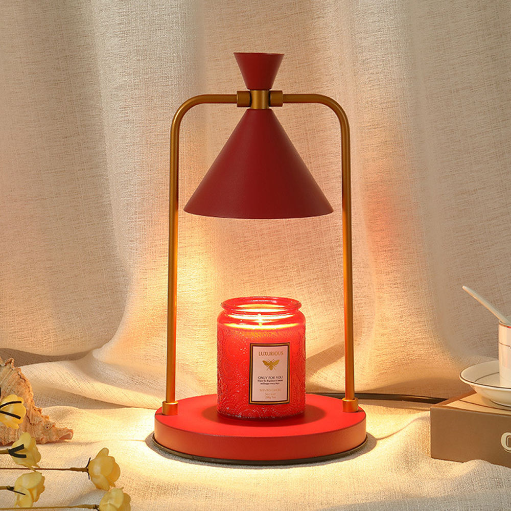 RoyaleGlow Dimmable Electric Candle Warmer Lamp - Decorative Light for Home & Garden