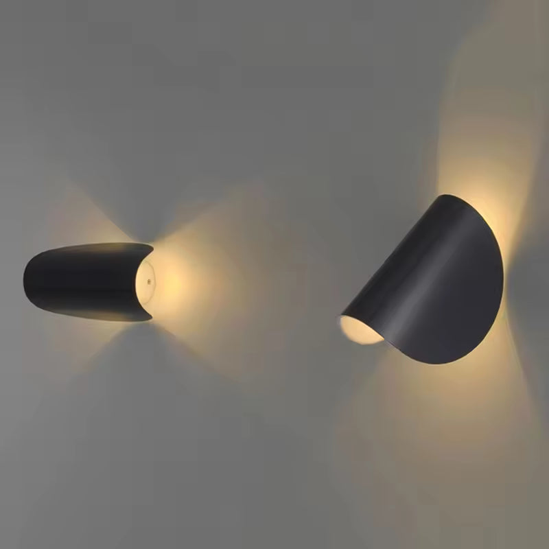 LuxRoyale Adjustable Up Down LED Wall Light, Warm Ambient Modern Lamp