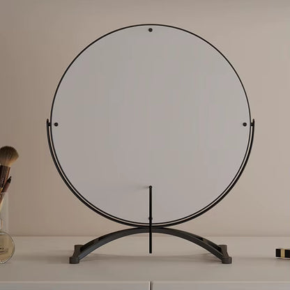 RoyaleGlow Round LED Vanity Mirror with Smart Touch & 360° Rotation