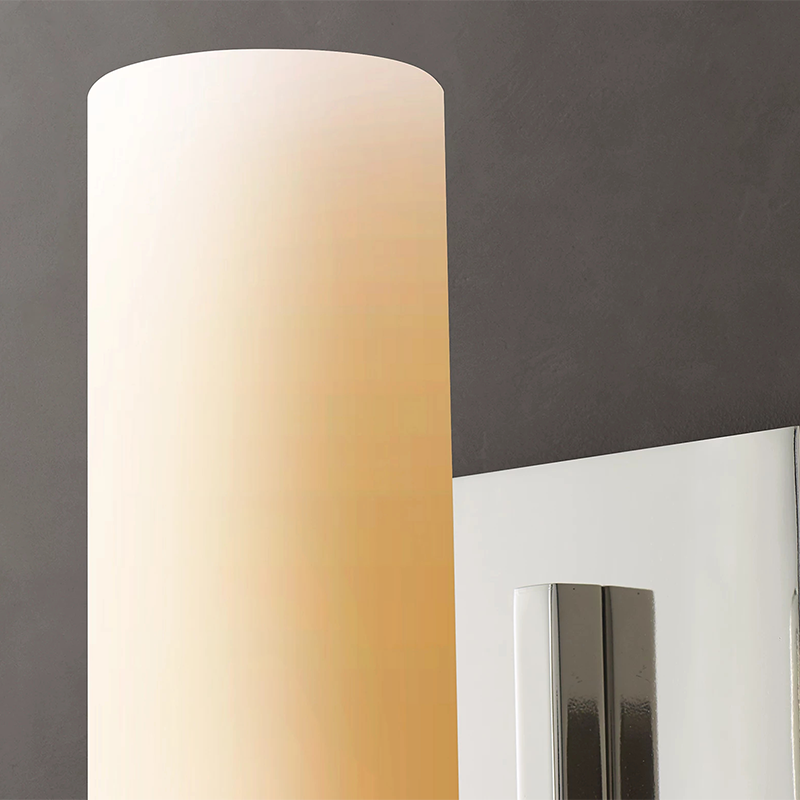 Royelux Modern Alabaster Wall Sconce - Brass Minimalist Art Deco Light