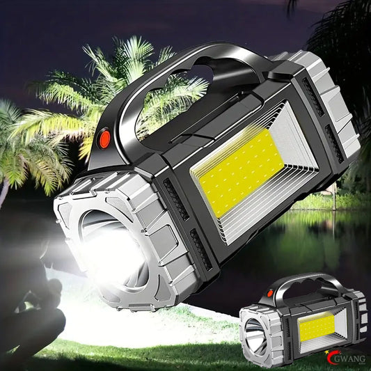 RoyaleGlow Multi-Function LED Flashlight Torch 1000 Lumens