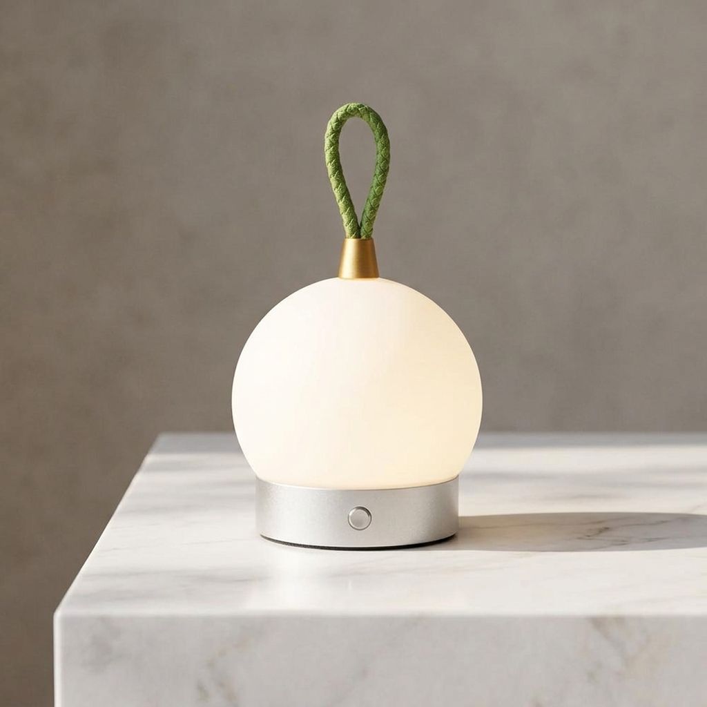 Royelux Orb Waterproof Cordless LED Lamp - Rechargeable Portable Dimmable Light