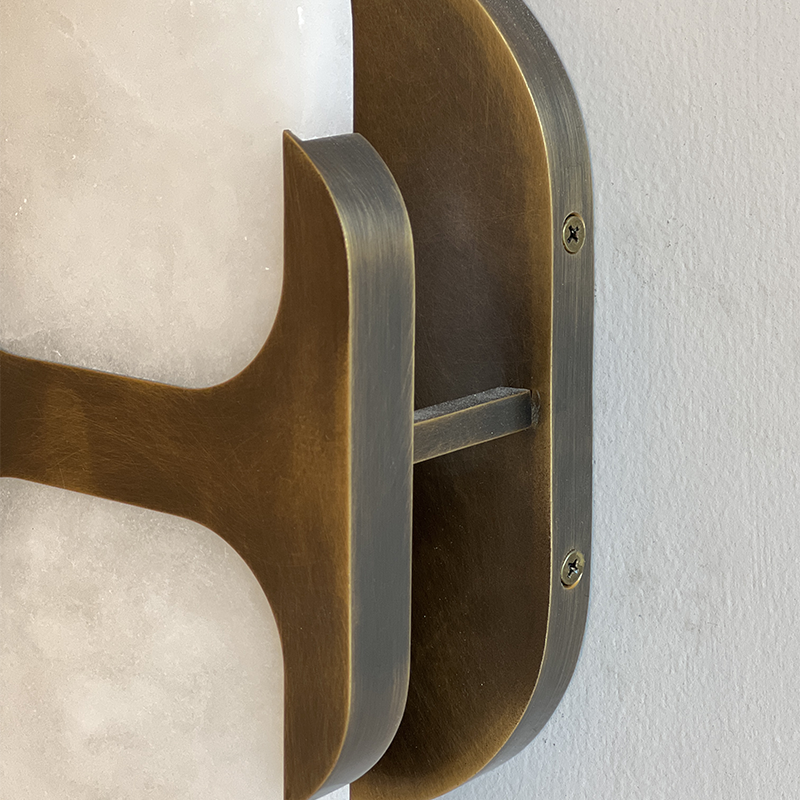 RoyaleGlow Modern LED Wall Sconce, Bronze Finish 3000K Warm White Light for Bedroom & Living Room