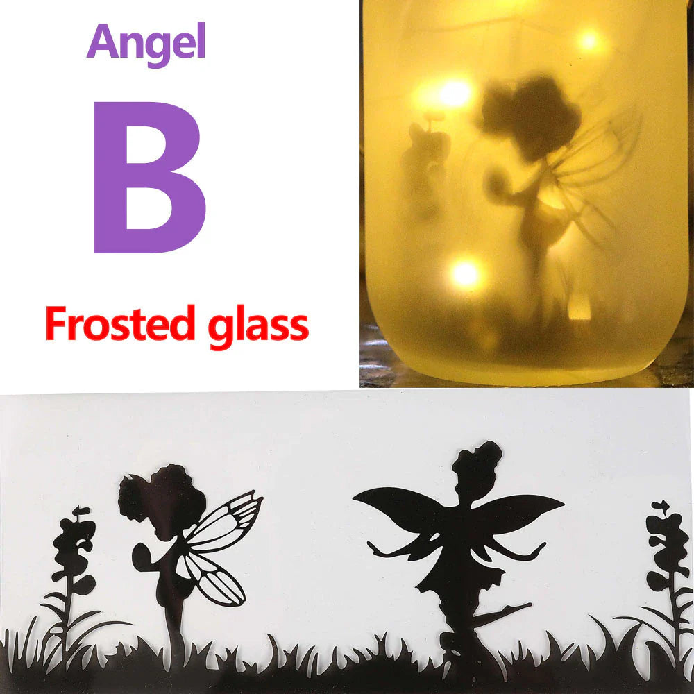 Royallure Magic Fairy Light Lantern Solar Lamp (12 Styles) - A Colorful Clear Glass