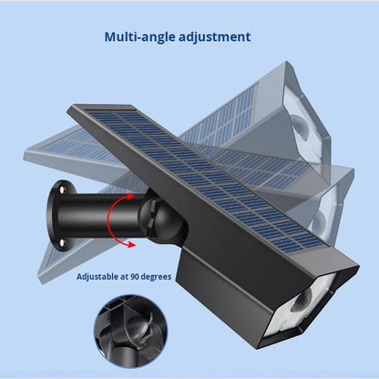 LuxRoyale Solar Light 90 Degree Adjustable Downlight, IP65 Outdoor LED Warm, Cool Light