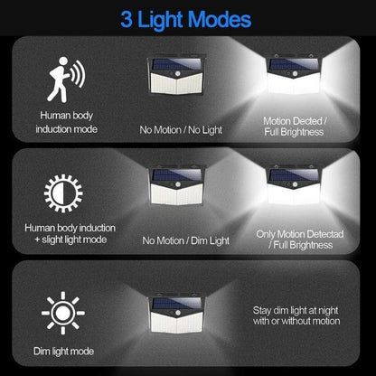 Royaleva Outdoor Solar Light with Motion Detection 800 Lumen
