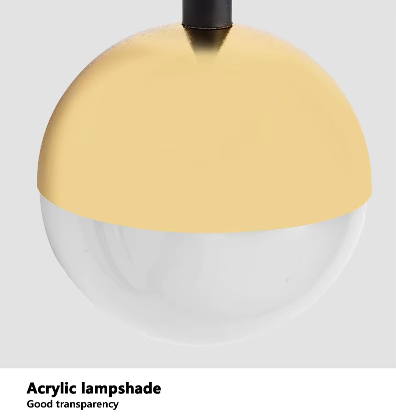 Royelux Modern LED Wall Sconce - Minimalist Round Design for Bedroom, Living Room