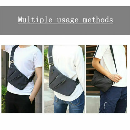 Luxora Waterproof Pocket Bag with Adjustable Strap and Pockets