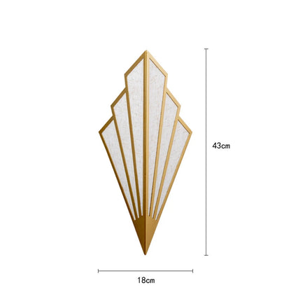 Royallure Sculptural LED Wall Light, Modern Bathroom Sconce for Home Decor