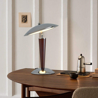 Royelux Modern Retro Dome Table Lamp For Living Room & Bedside