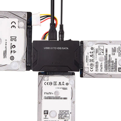 Luxora USB 3.0 to IDE/SATA Hard Drive Adapter for Easy File Recovery