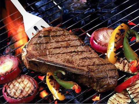 Royallure Stainless Steel BBQ Tool Set with Aluminum Case — Durable Grill Kit for Outdoor Cooking