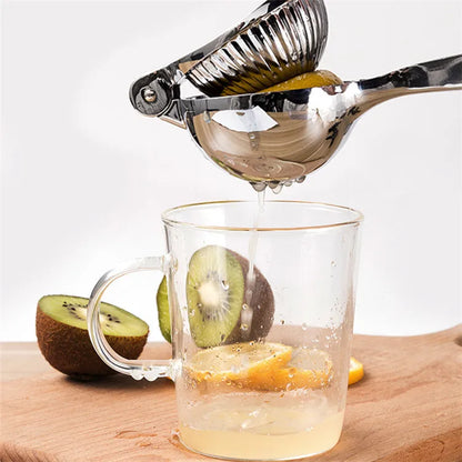 Luxora Manual Citrus Press Juicer For Oranges And Lemons, Stainless Steel