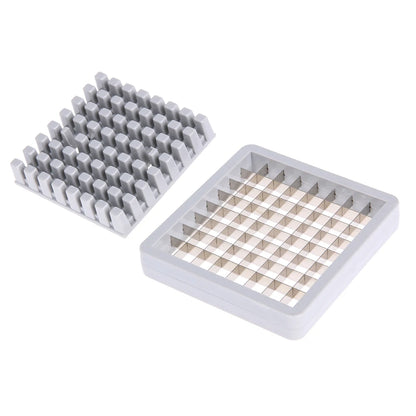 Royallure Stainless Steel Vegetable Chopper Dicer with Two Interchangeable Blades – Easy-Clean & Durable