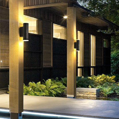 RoyaleGlow Swivel Outdoor Wall Sconce- 13W IP54 Up/Down LED for Porch & Patio
