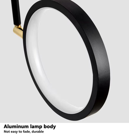 Royelux Modern LED Wall Sconce - Minimalist Round Design for Bedroom, Living Room