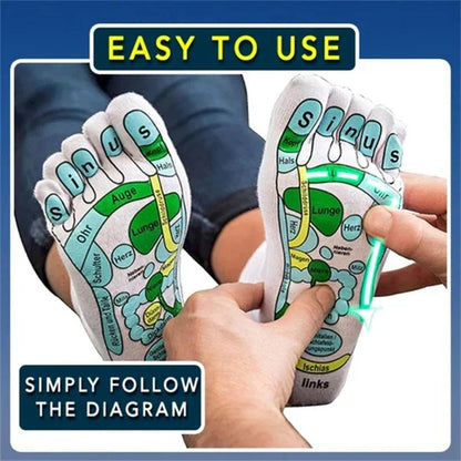 Royaleva Acupressure Reflexology Socks Massage Set