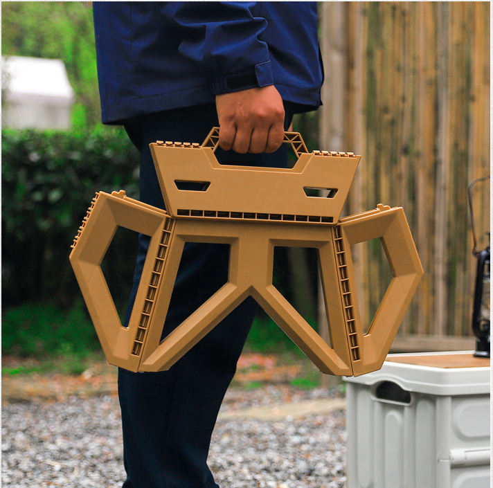 Royaleva Camping Folding Stool Portable Heavy-Duty Seat