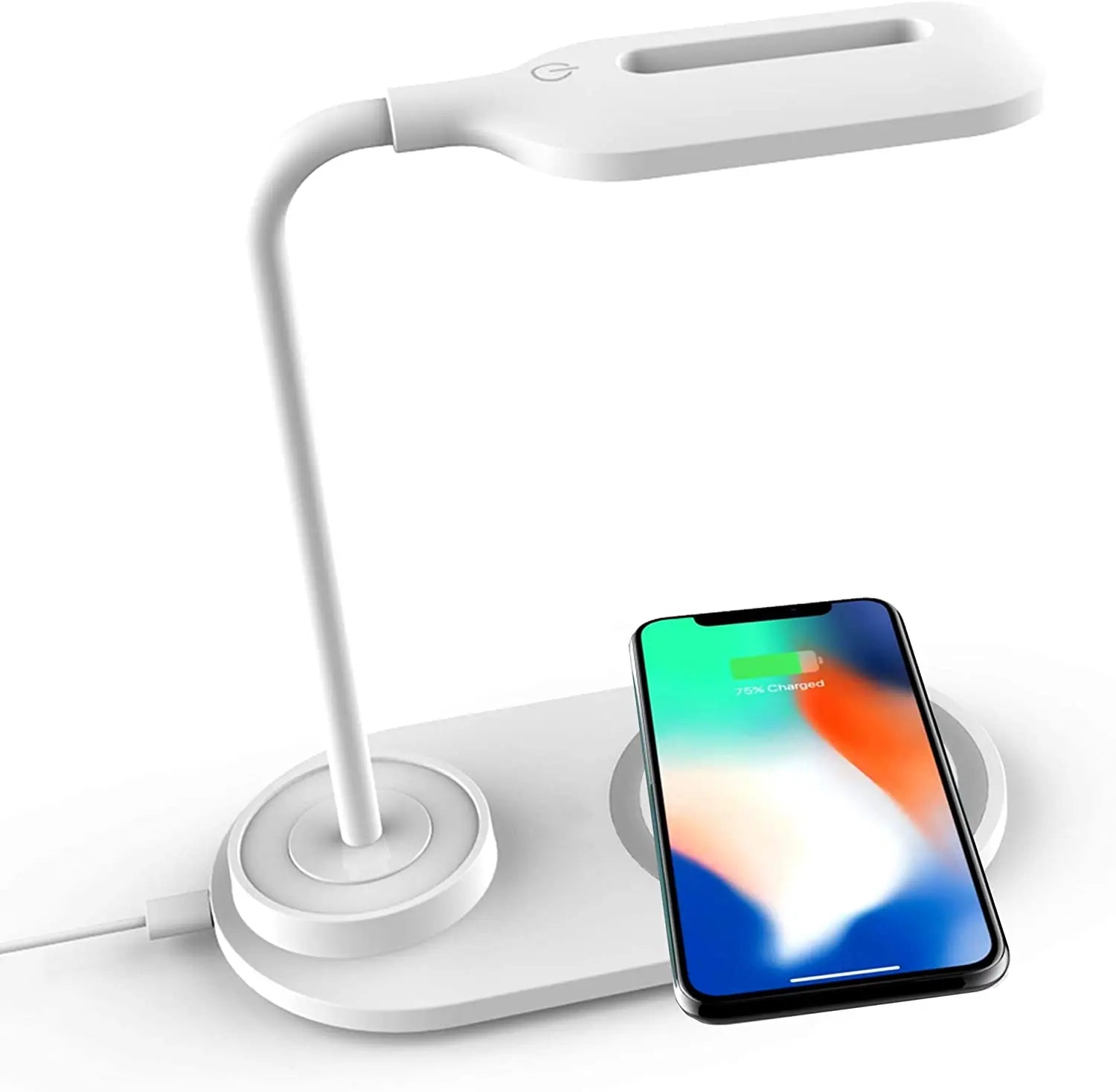 Wireless Fast-Charging Table Lamp - Fast Wireless Charger for iPhone & Samsung - Default Title