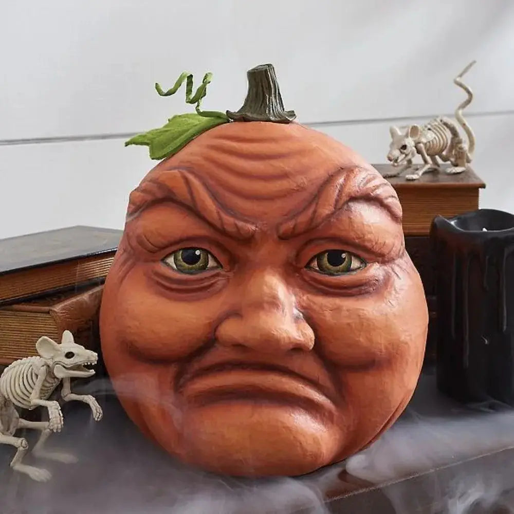 Halloween Atmosphere Outdoor Decoration Props Ghost Party Mutated Pumpkin Head Courtyard Decorationindoor Garden Accessories 7