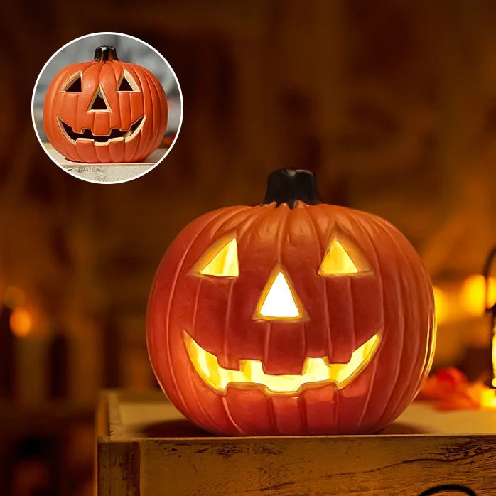 Rayvia Jack-O’-Lantern Pumpkin Light Vintage Hollow Halloween Indoor O ...
