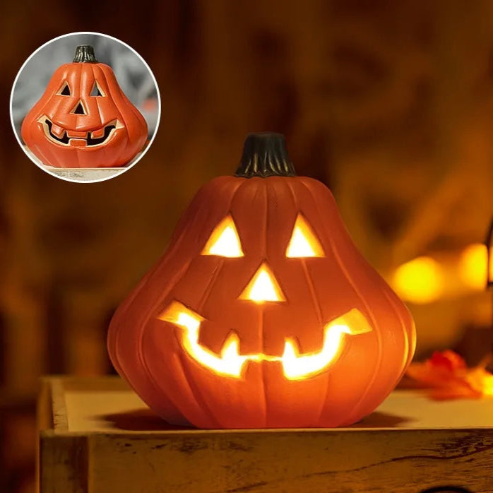 Rayvia Jack-O’-Lantern Pumpkin Light Vintage Hollow Halloween Indoor O ...