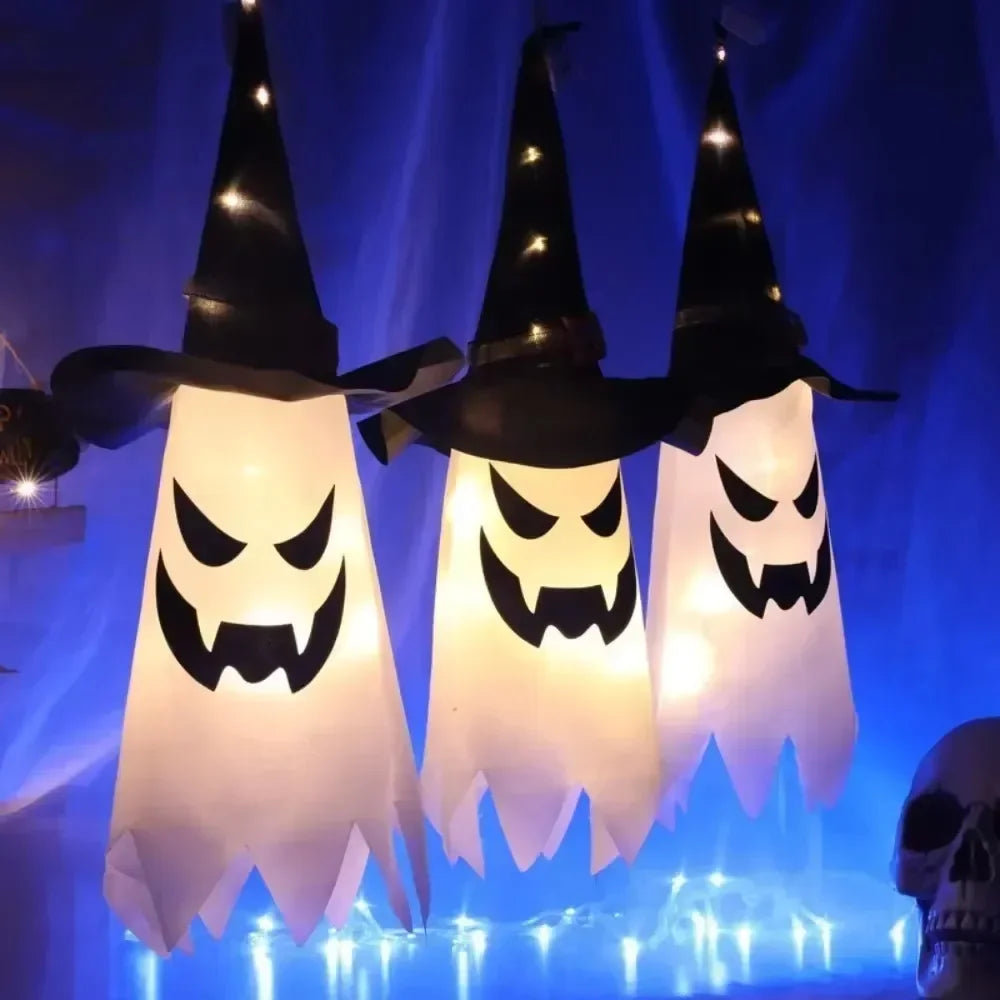 Halloween Decoration Outdoor Party Decoration Indoor Ghost Decoration Ghost Lights Courtyard Party Garden New 2