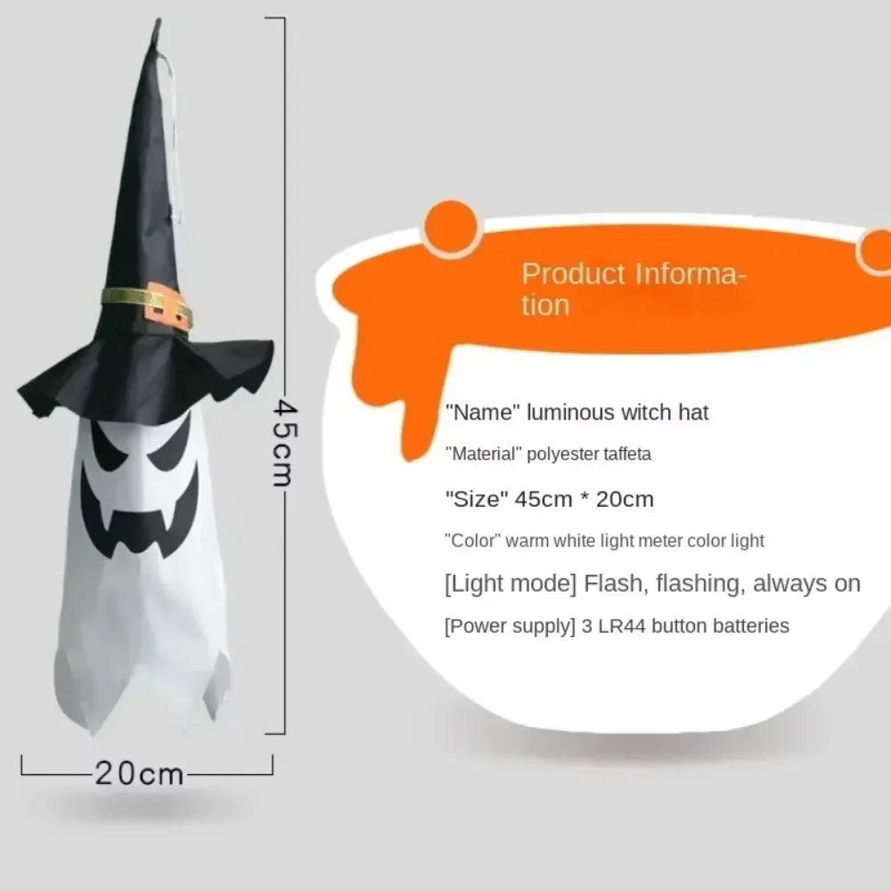 Halloween Decoration Outdoor Party Decoration Indoor Ghost Decoration Ghost Lights Courtyard Party Garden New 4