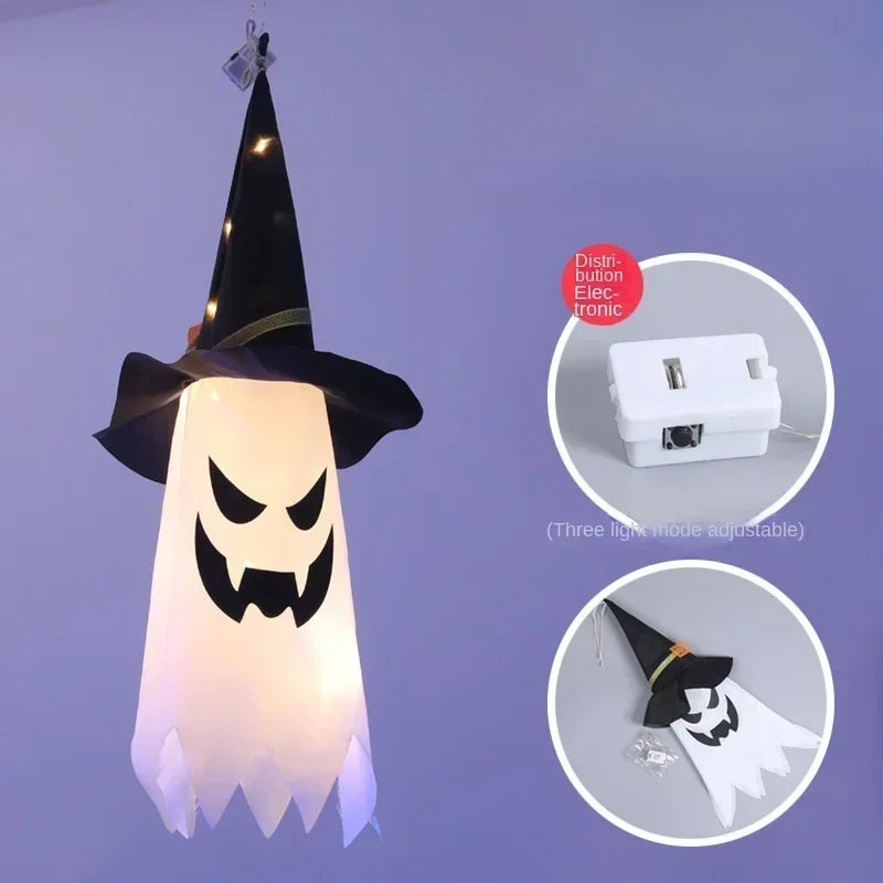Halloween Decoration Outdoor Party Decoration Indoor Ghost Decoration Ghost Lights Courtyard Party Garden New 7