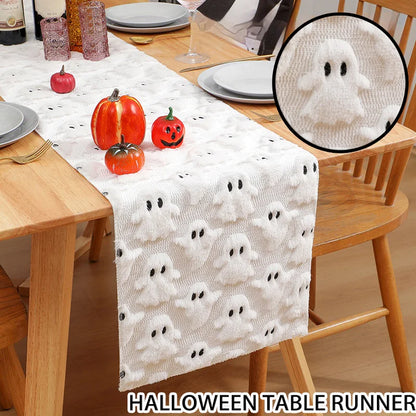 Halloween Decoration Table Runner Spooky Strip Table Runners Home Restaurant Dining Table Decorations Halloween Party Decor Prop 0