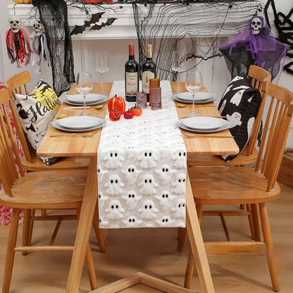 Halloween Decoration Table Runner Spooky Strip Table Runners Home Restaurant Dining Table Decorations Halloween Party Decor Prop 1