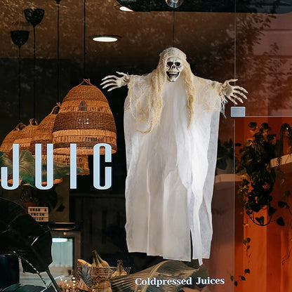 Halloween Decorations Ghosts Zombies Haunted House Bar KTV Horror Atmosphere Charm Hanging Cloaks Mini Ghosts Home Door Decor 1