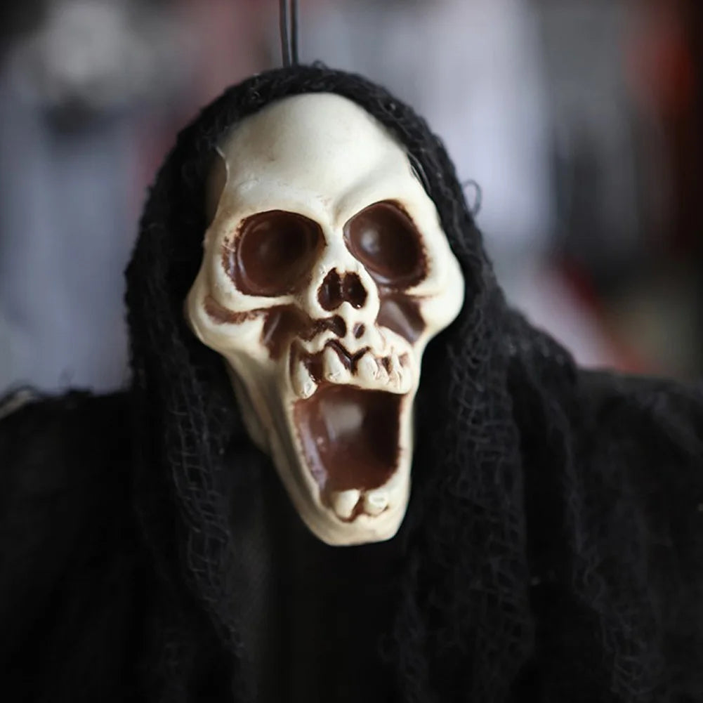 Halloween Decorations Ghosts Zombies Haunted House Bar KTV Horror Atmosphere Charm Hanging Cloaks Mini Ghosts Home Door Decor 3