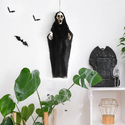 Halloween Decorations Ghosts Zombies Haunted House Bar KTV Horror Atmosphere Charm Hanging Cloaks Mini Ghosts Home Door Decor 4