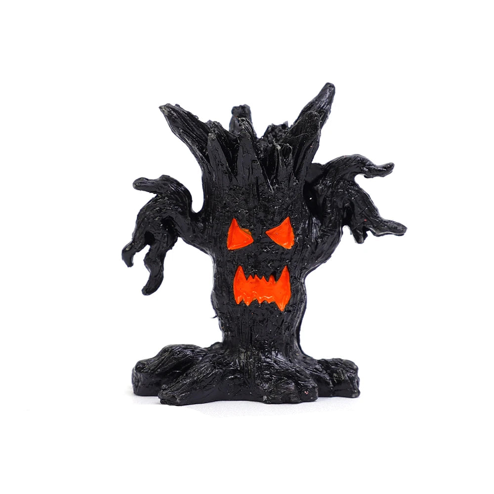 Halloween Dryad Micro Landscape Ornaments Horror Atmosphere Mini Dryad Shape Resin Ornament for Halloween Party Home Craft Decor 8