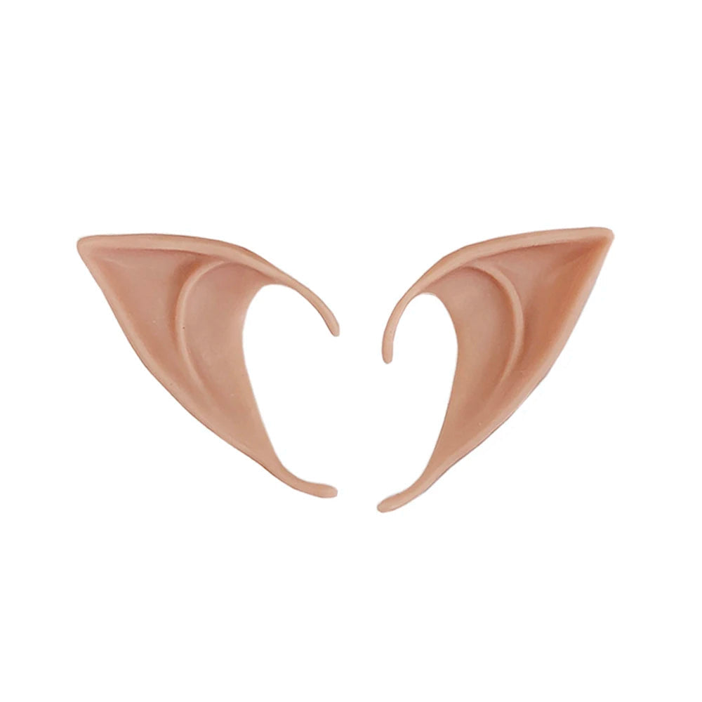 Halloween Elf Ears Latex Simulation Ears Props Fairy Angel Cosplay Mask Halloween Costume Accessories Mascaras Halloween Party 16