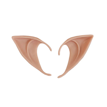 Halloween Elf Ears Latex Simulation Ears Props Fairy Angel Cosplay Mask Halloween Costume Accessories Mascaras Halloween Party 16