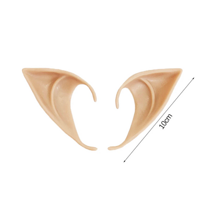 Royallure Halloween Elf Ears Latex Cosplay Fairy Angel Costume Party Accessories