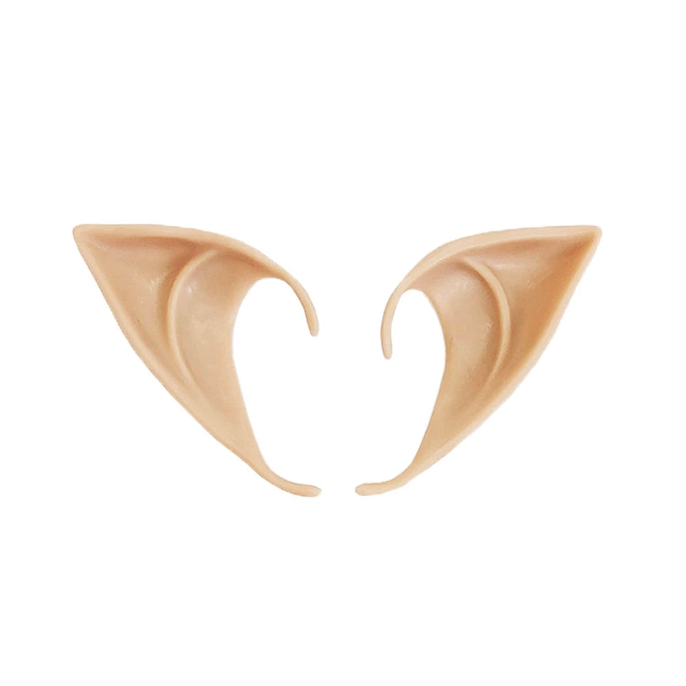 Halloween Elf Ears Latex Simulation Ears Props Fairy Angel Cosplay Mask Halloween Costume Accessories Mascaras Halloween Party 18