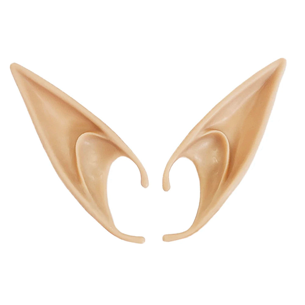 Halloween Elf Ears Latex Simulation Ears Props Fairy Angel Cosplay Mask Halloween Costume Accessories Mascaras Halloween Party 20