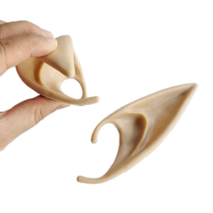 Halloween Elf Ears Latex Simulation Ears Props Fairy Angel Cosplay Mask Halloween Costume Accessories Mascaras Halloween Party 5