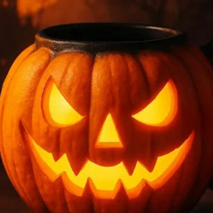 Halloween Ghost Face Mug Spooky Halloween Mug Set 3d Ghost Pumpkin Face Coffee Cup Pumpkin Scream Mug for Espresso Tea Coffee 3