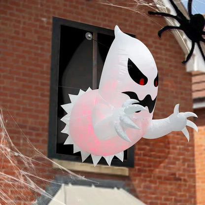 Halloween Ghost Scary Inflatable Giant Blow Up Air Inflation Phantom Unique Coming Party Outside Yard Garden Lawn Decor Props 5