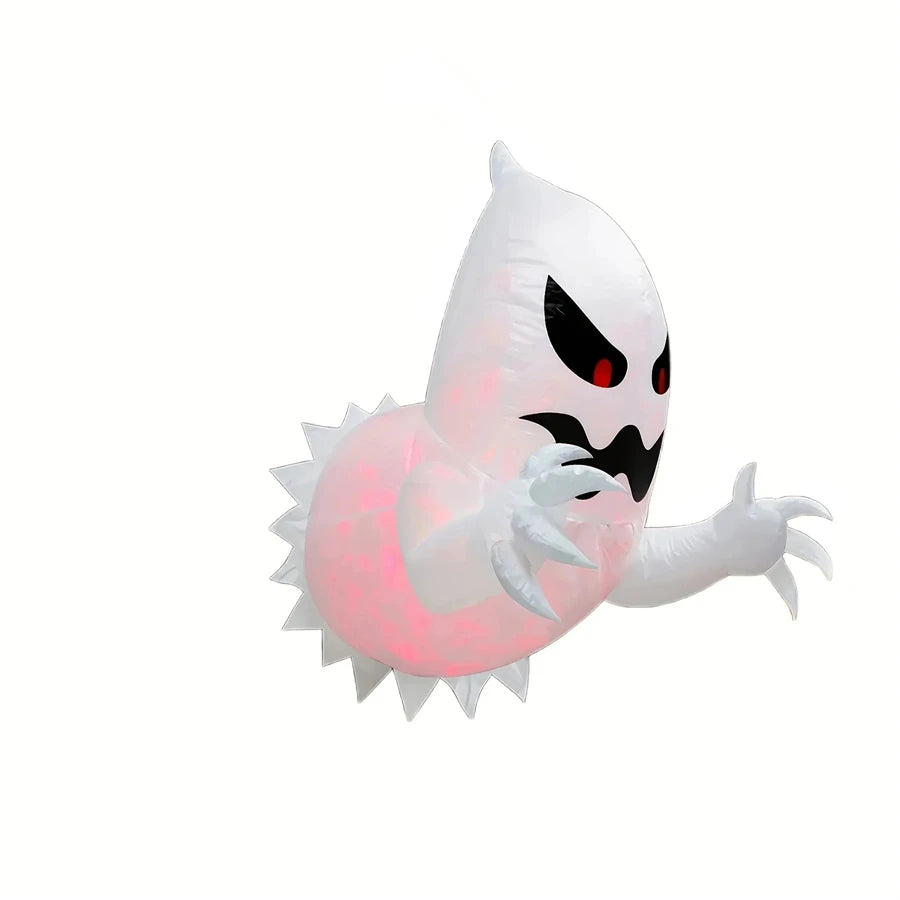 Halloween Ghost Scary Inflatable Giant Blow Up Air Inflation Phantom Unique Coming Party Outside Yard Garden Lawn Decor Props 6