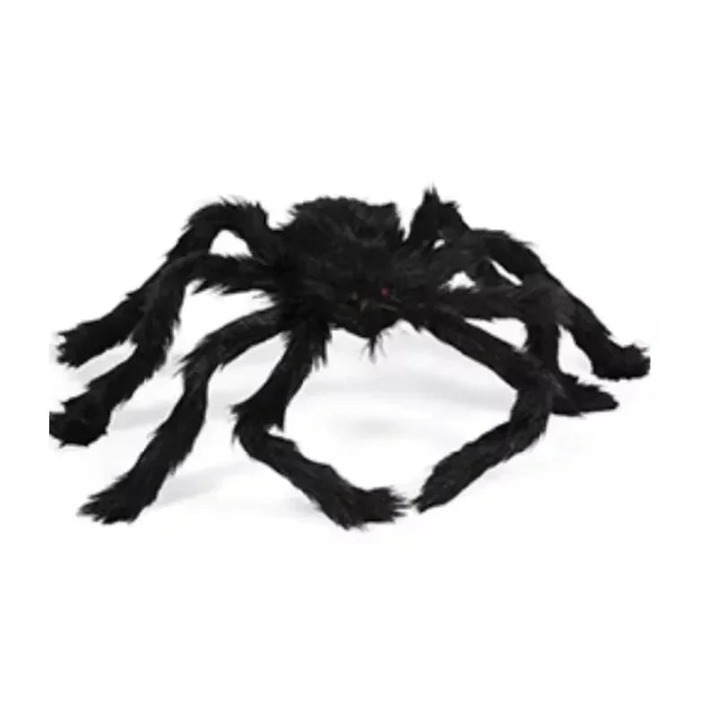 Halloween Giant Spider Decorations, Scary Large Spider Props for Halloween Decorations Indoor and Outdoor Yard Party 11