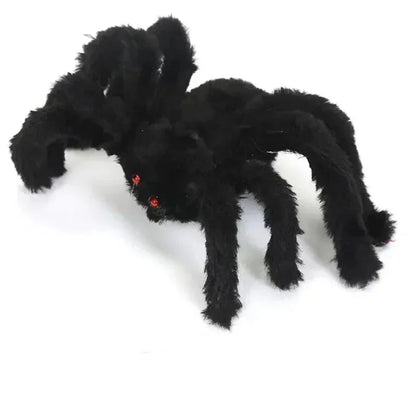 Halloween Giant Spider Decorations, Scary Large Spider Props for Halloween Decorations Indoor and Outdoor Yard Party 12