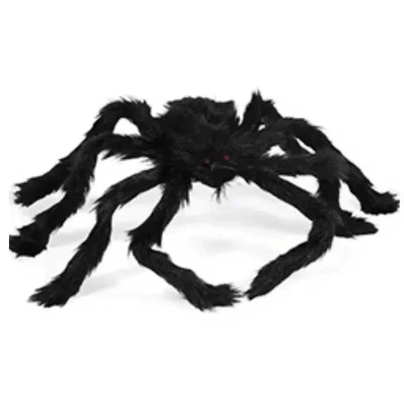 Halloween Giant Spider Decorations, Scary Large Spider Props for Halloween Decorations Indoor and Outdoor Yard Party 6